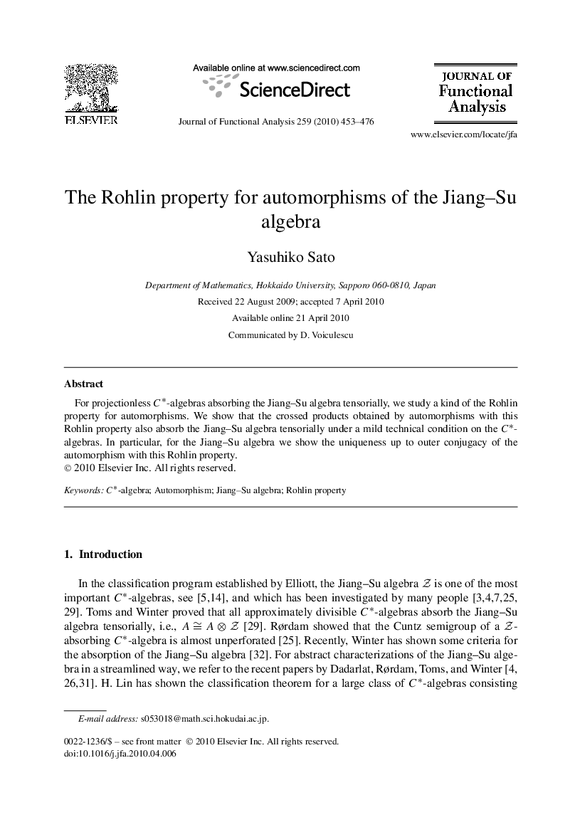 The Rohlin property for automorphisms of the Jiang–Su algebra