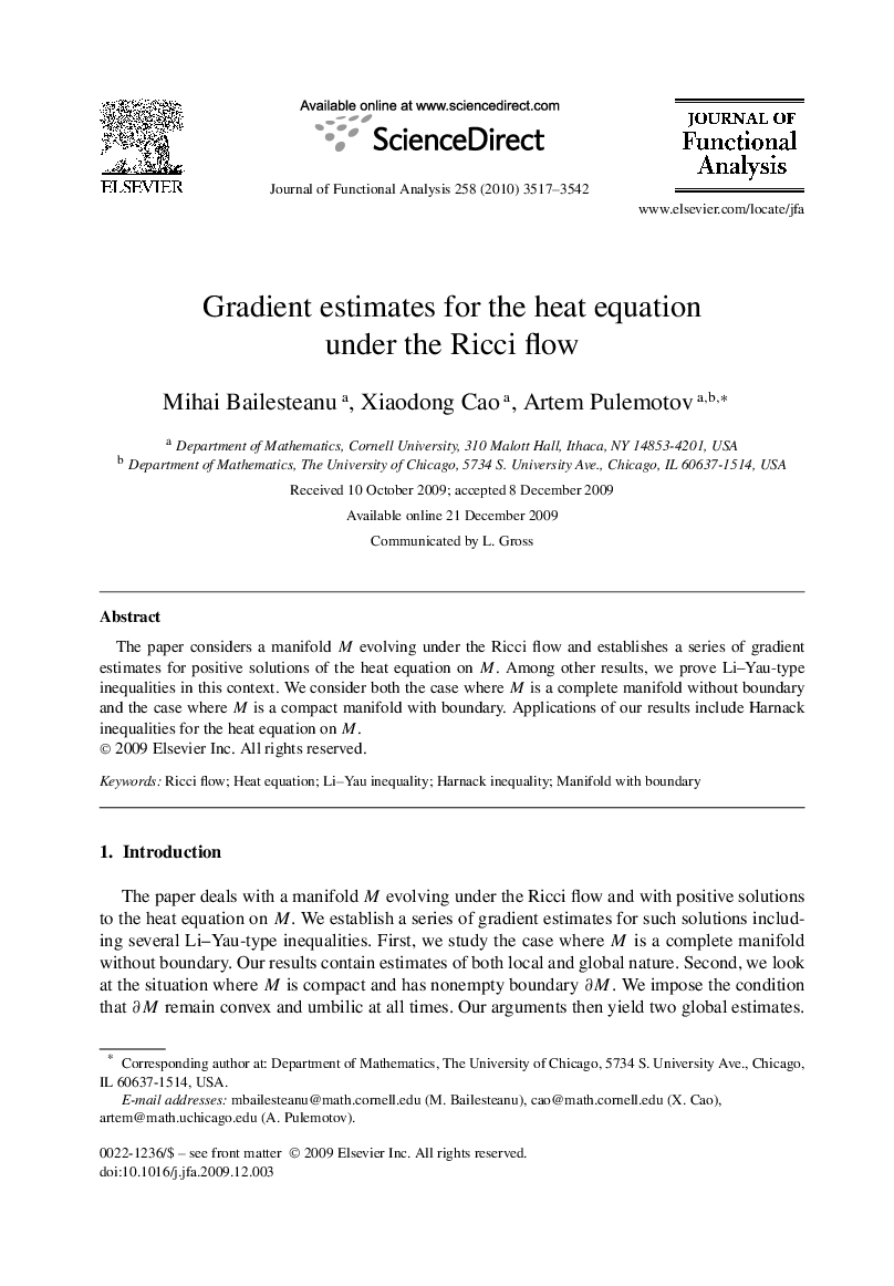 Gradient estimates for the heat equation under the Ricci flow