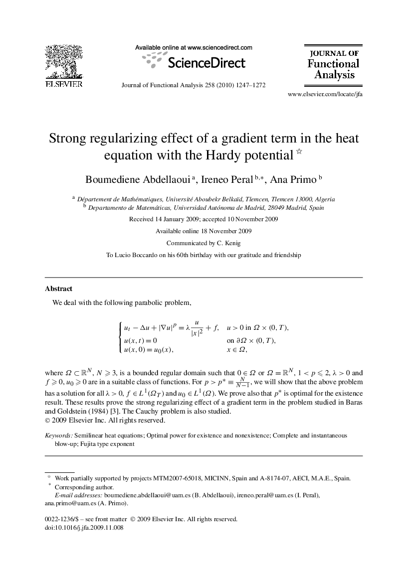 Strong regularizing effect of a gradient term in the heat equation with the Hardy potential