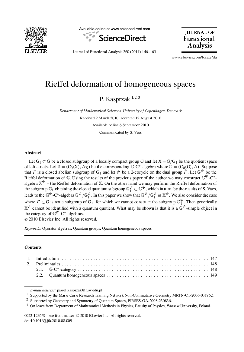 Rieffel deformation of homogeneous spaces