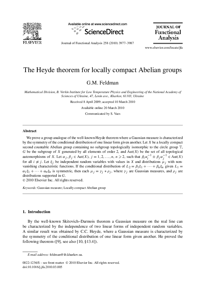 The Heyde theorem for locally compact Abelian groups