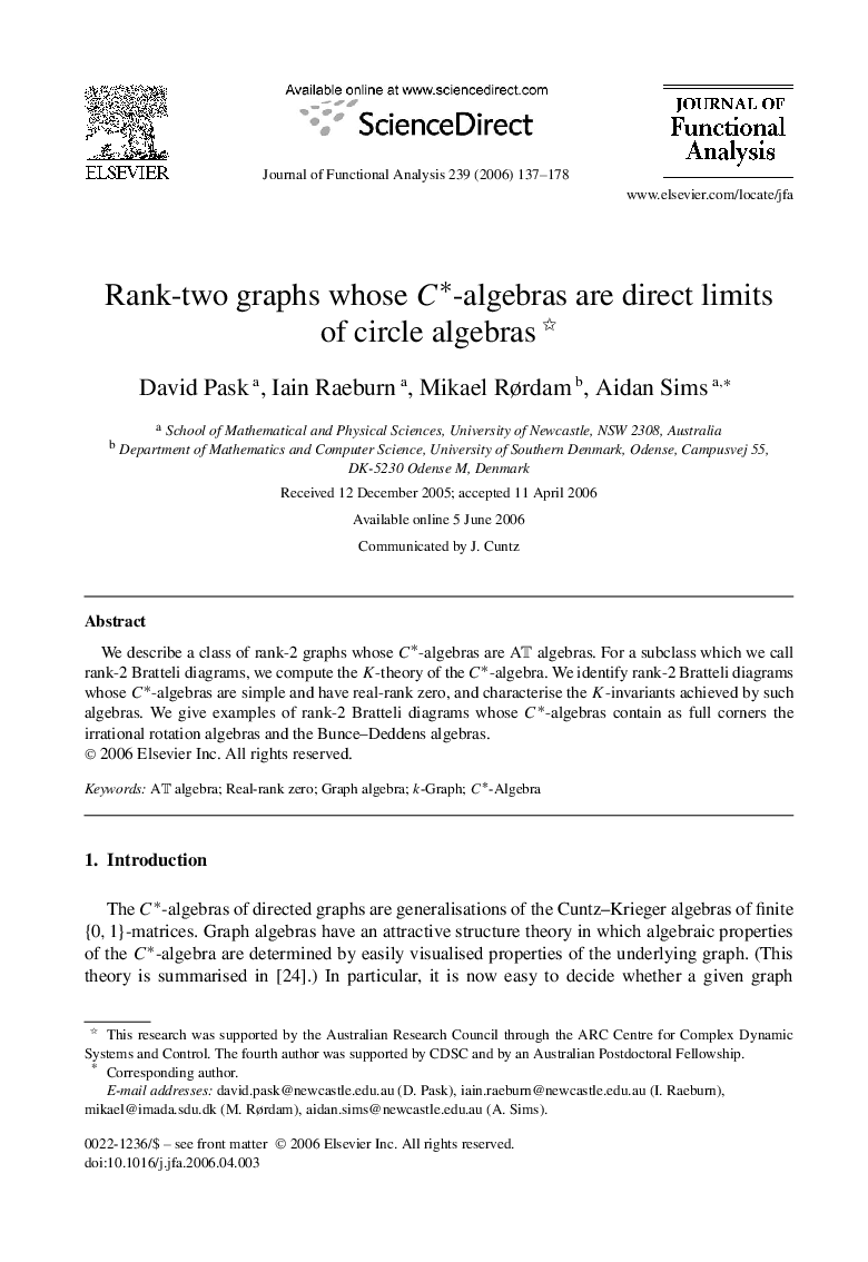 Rank-two graphs whose C∗-algebras are direct limits of circle algebras 