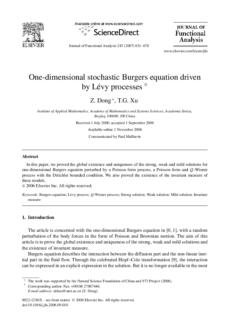 One-dimensional stochastic Burgers equation driven by Lévy processes 