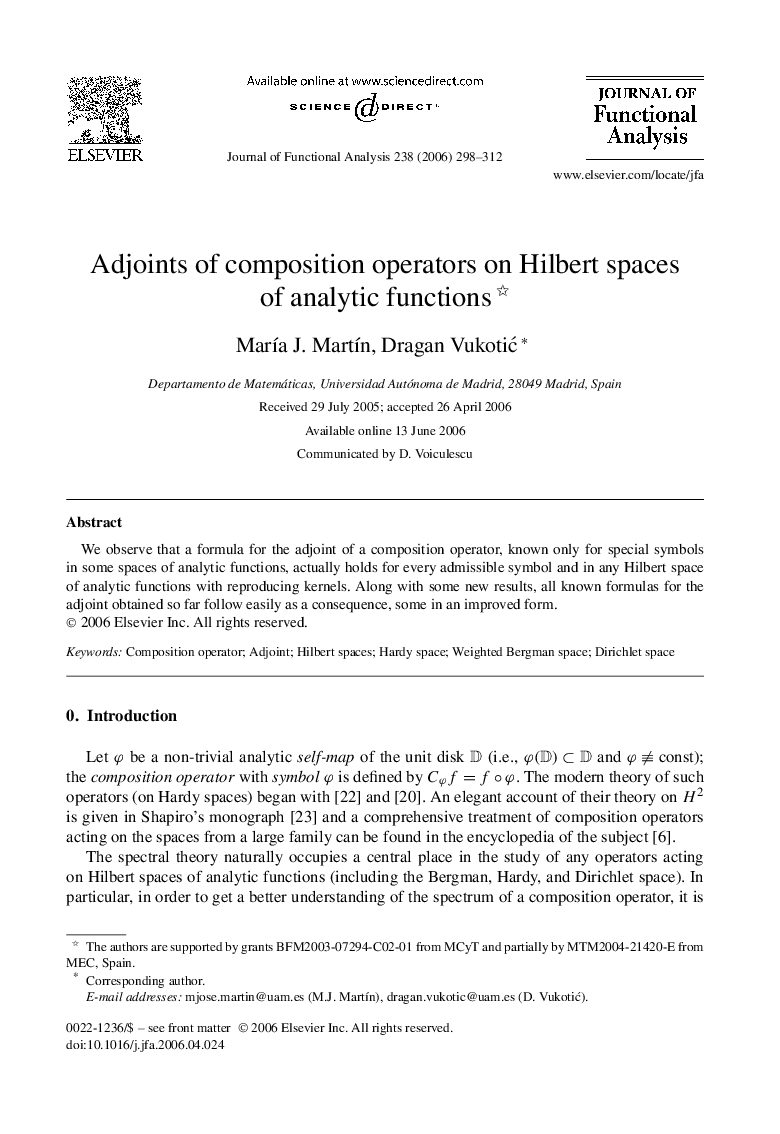 Adjoints of composition operators on Hilbert spaces of analytic functions 