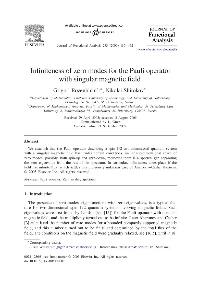 Infiniteness of zero modes for the Pauli operator with singular magnetic field