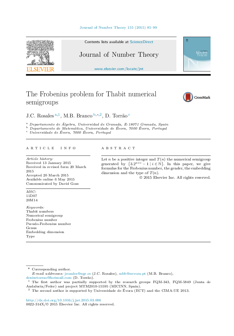 The Frobenius problem for Thabit numerical semigroups