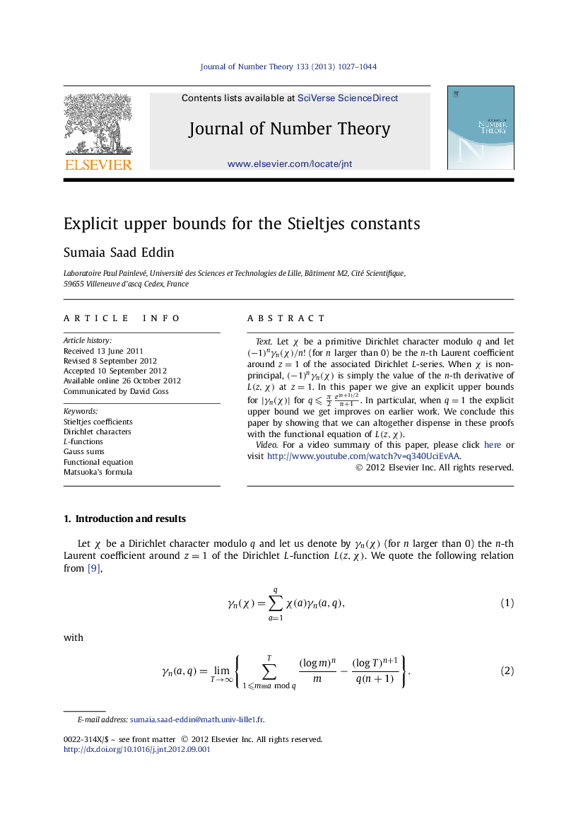 Explicit upper bounds for the Stieltjes constants