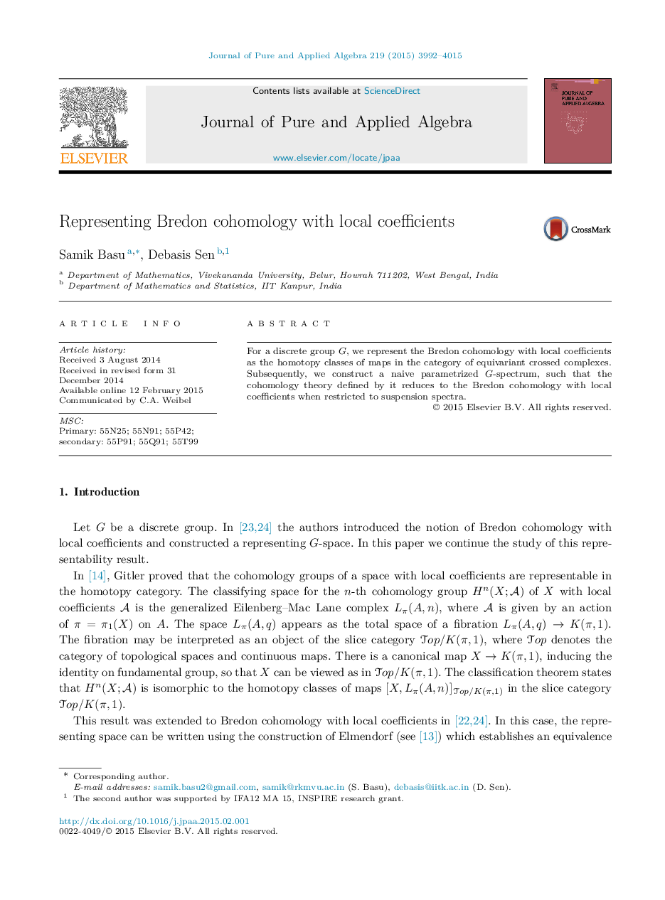 Representing Bredon cohomology with local coefficients