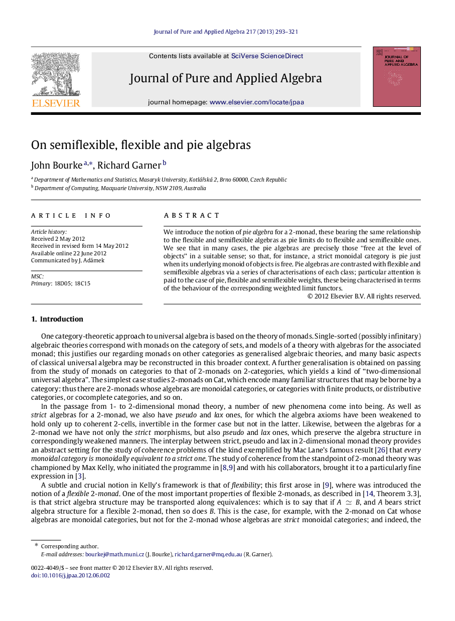 On semiflexible, flexible and pie algebras