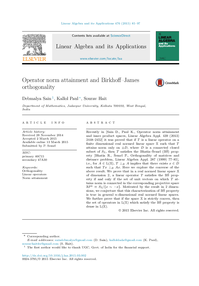 Operator norm attainment and Birkhoff–James orthogonality