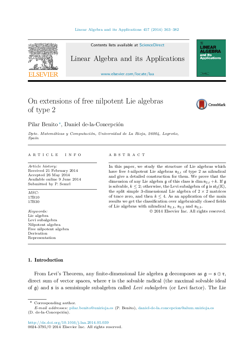 On extensions of free nilpotent Lie algebras of type 2