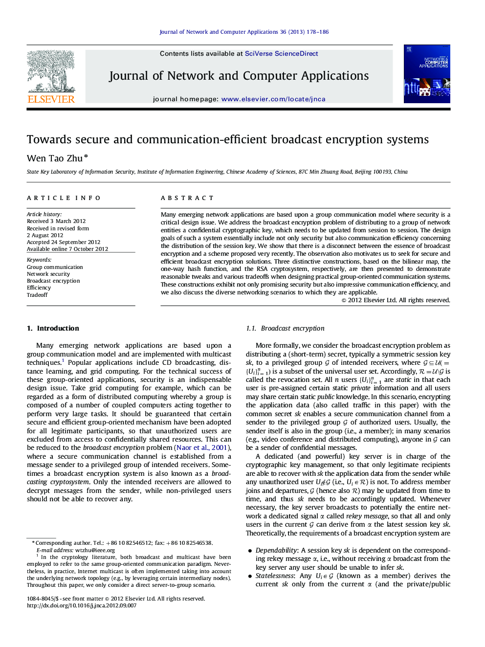 Towards secure and communication-efficient broadcast encryption systems