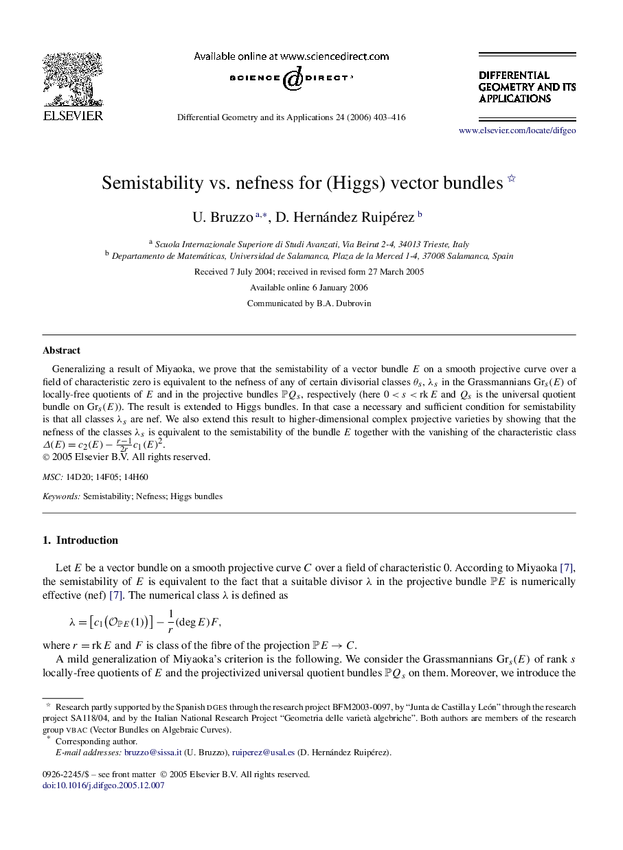 Semistability vs. nefness for (Higgs) vector bundles 