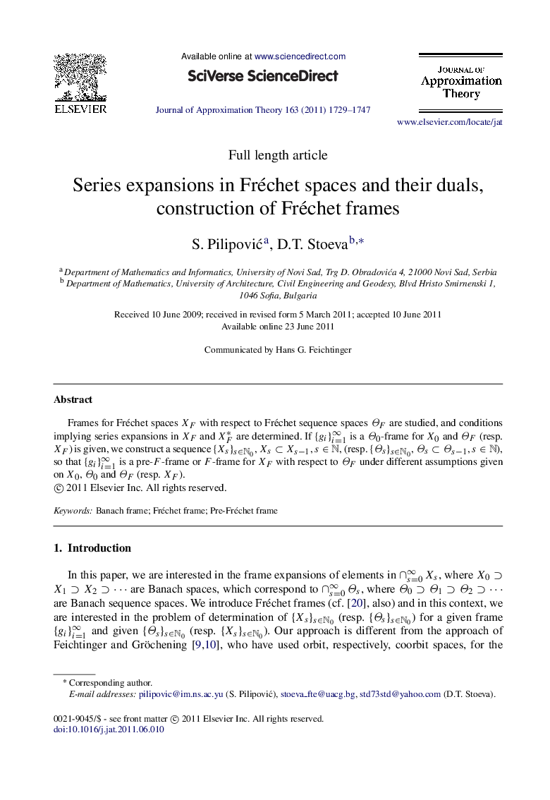 Series expansions in Fréchet spaces and their duals, construction of Fréchet frames