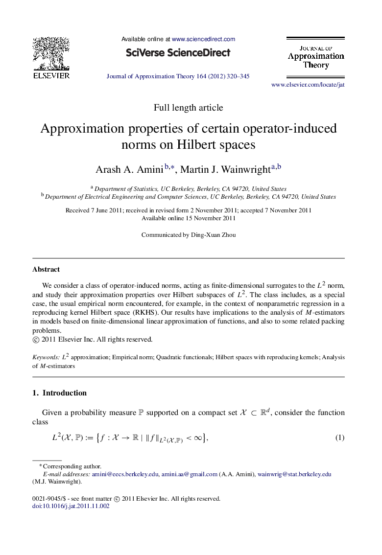 Approximation properties of certain operator-induced norms on Hilbert spaces