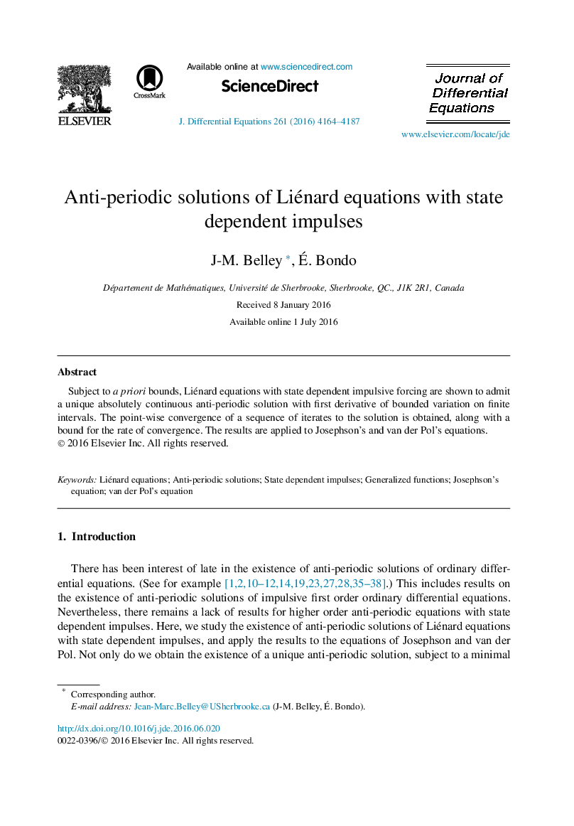 Anti-periodic solutions of Liénard equations with state dependent impulses