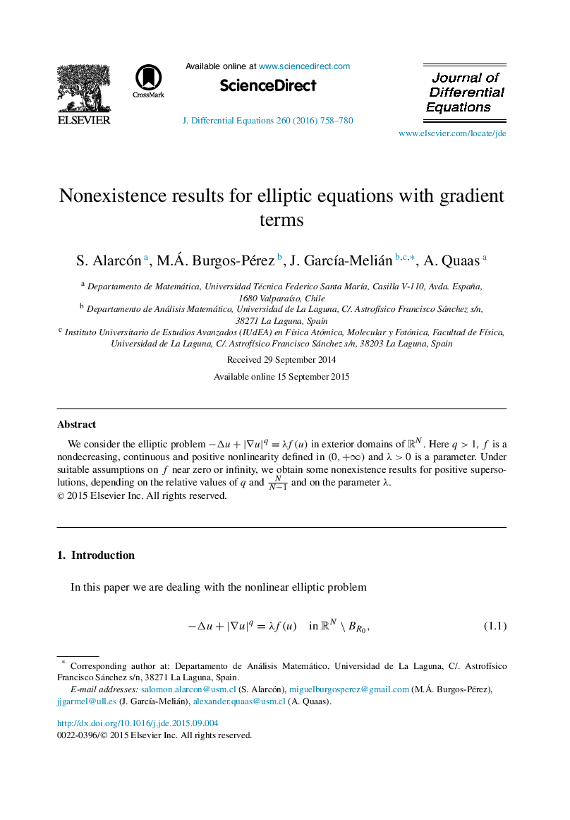 Nonexistence results for elliptic equations with gradient terms