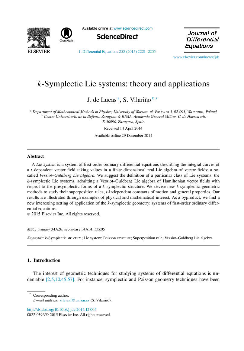 k-Symplectic Lie systems: theory and applications