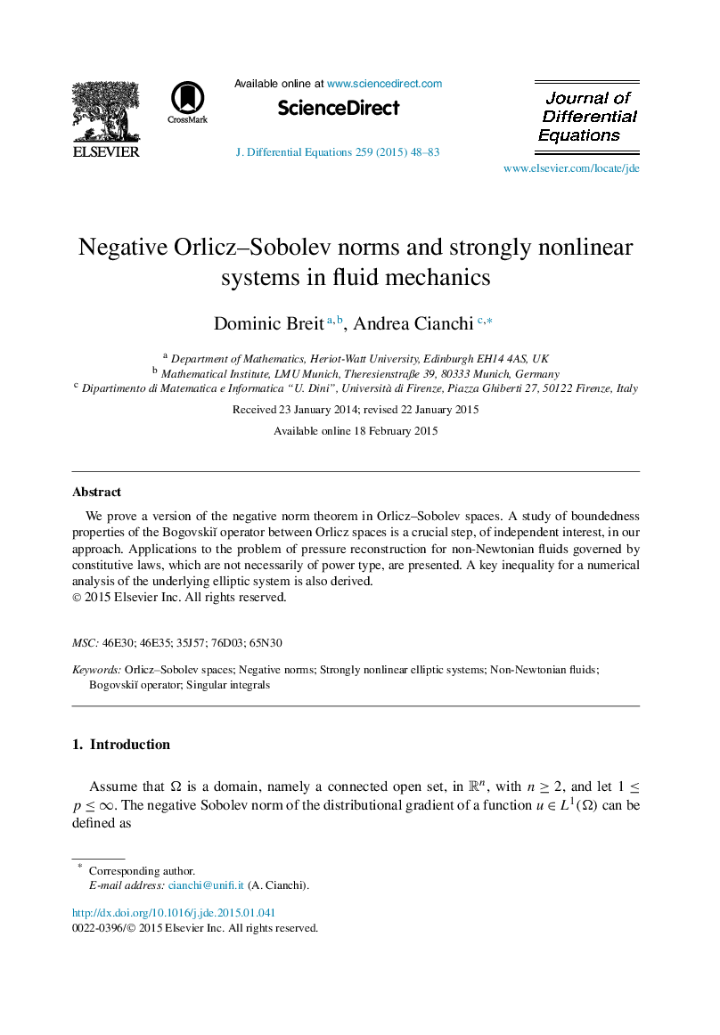 Negative Orlicz–Sobolev norms and strongly nonlinear systems in fluid mechanics