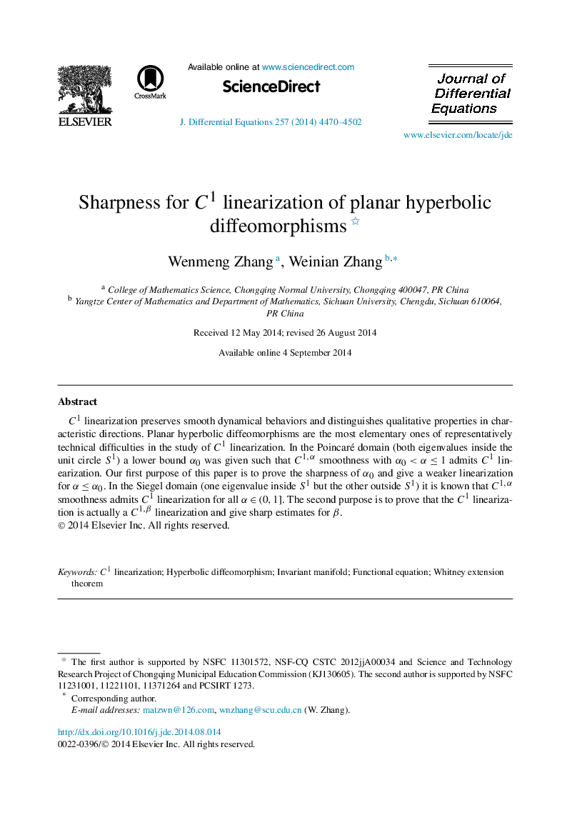 Sharpness for C1C1 linearization of planar hyperbolic diffeomorphisms 