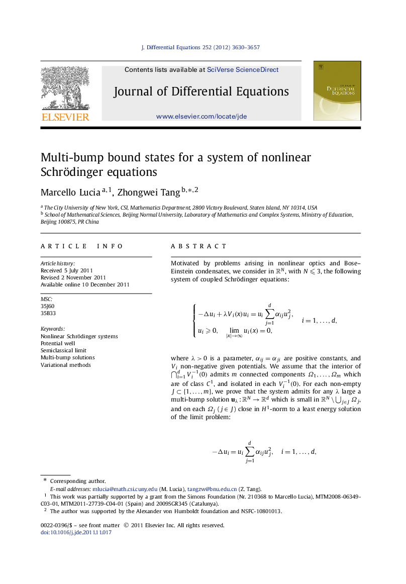 Multi-bump bound states for a system of nonlinear Schrödinger equations