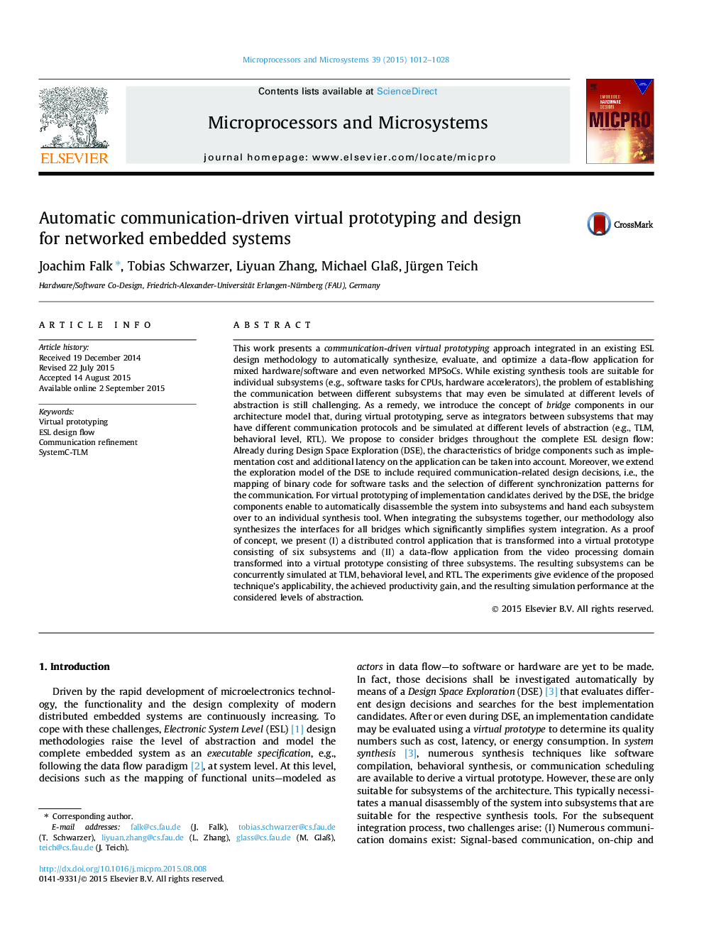 Automatic communication-driven virtual prototyping and design for networked embedded systems