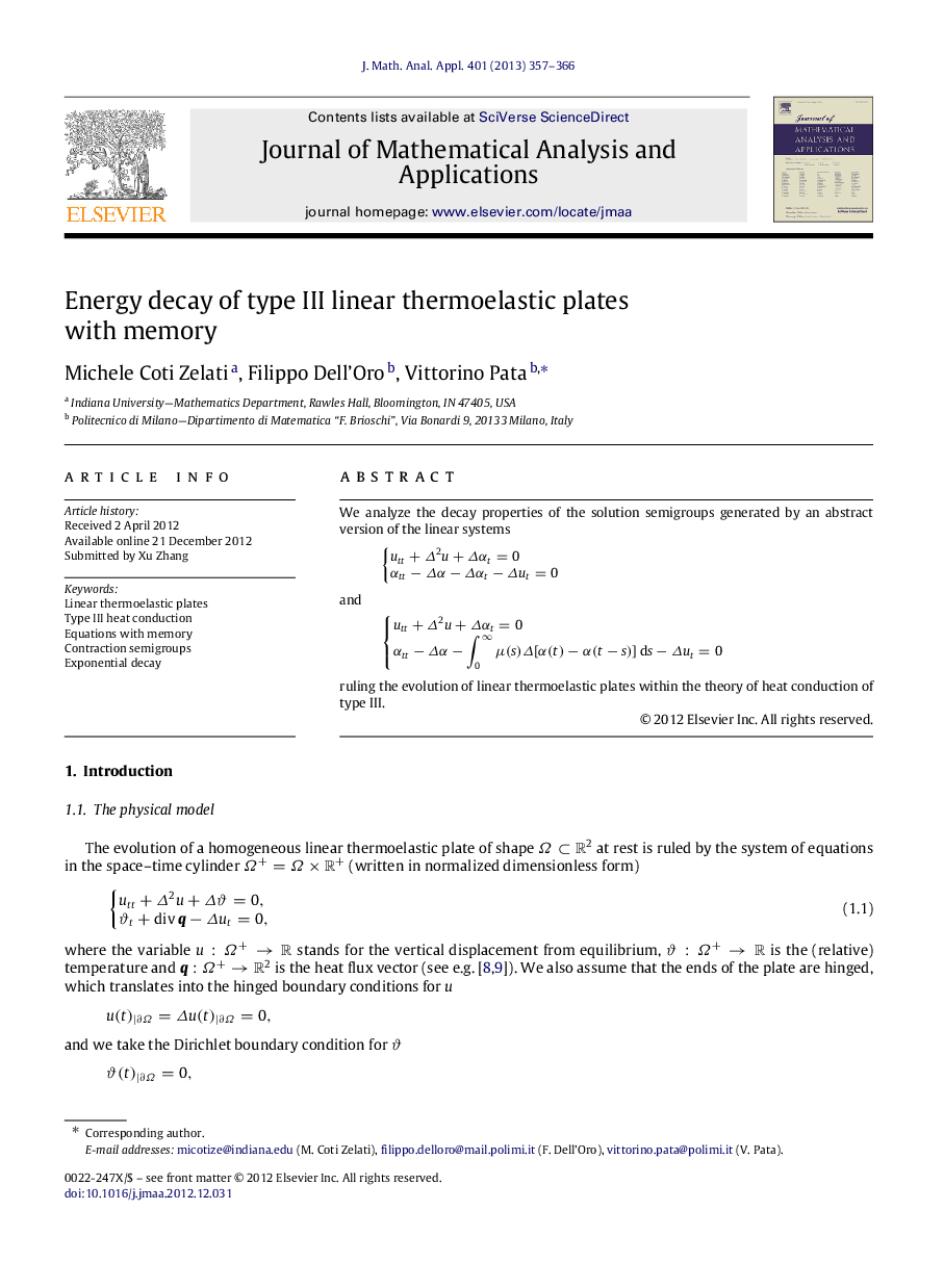 Energy decay of type III linear thermoelastic plates with memory