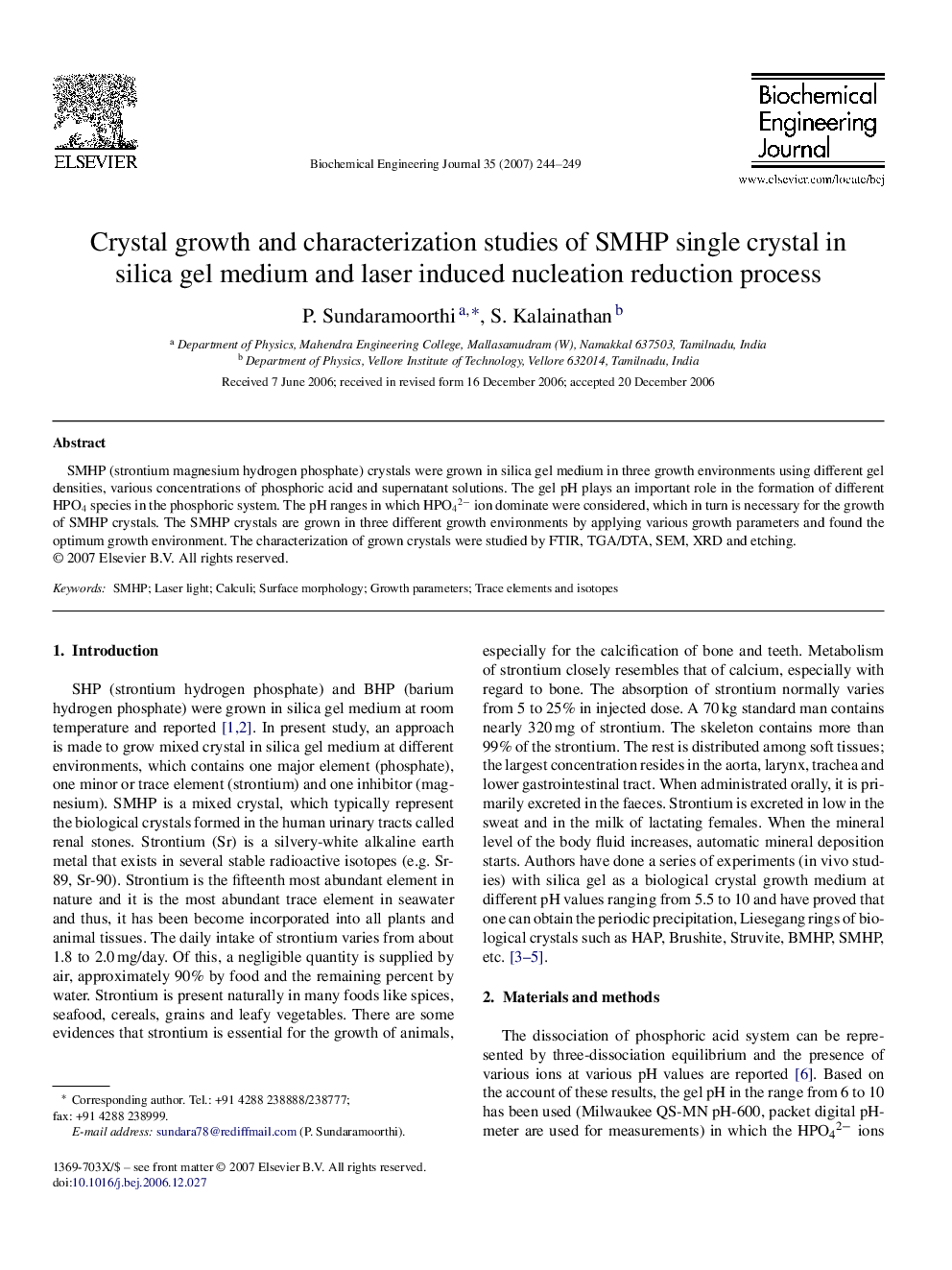 Crystal growth and characterization studies of SMHP single crystal in silica gel medium and laser induced nucleation reduction process