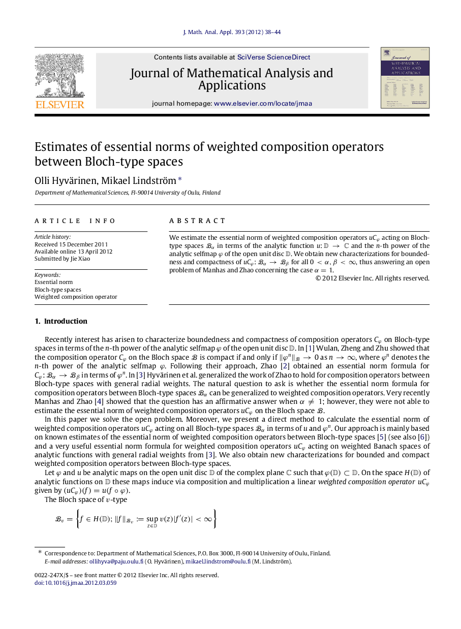 Estimates of essential norms of weighted composition operators between Bloch-type spaces