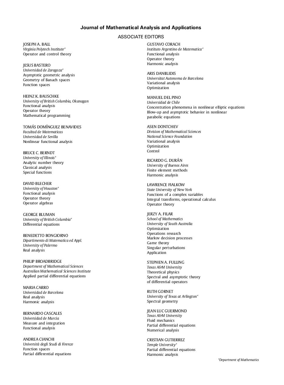 Editorial Board