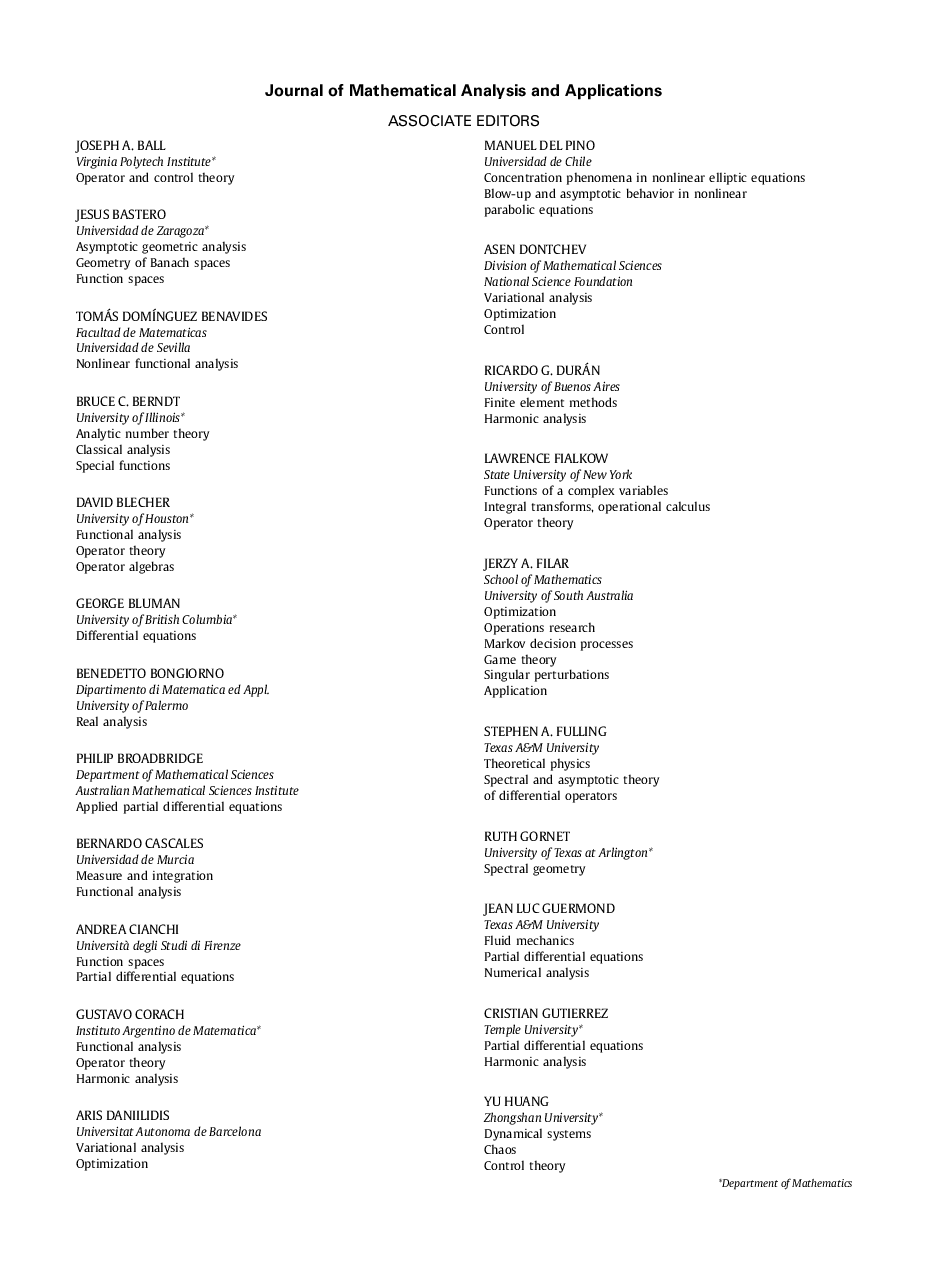 Editorial Board