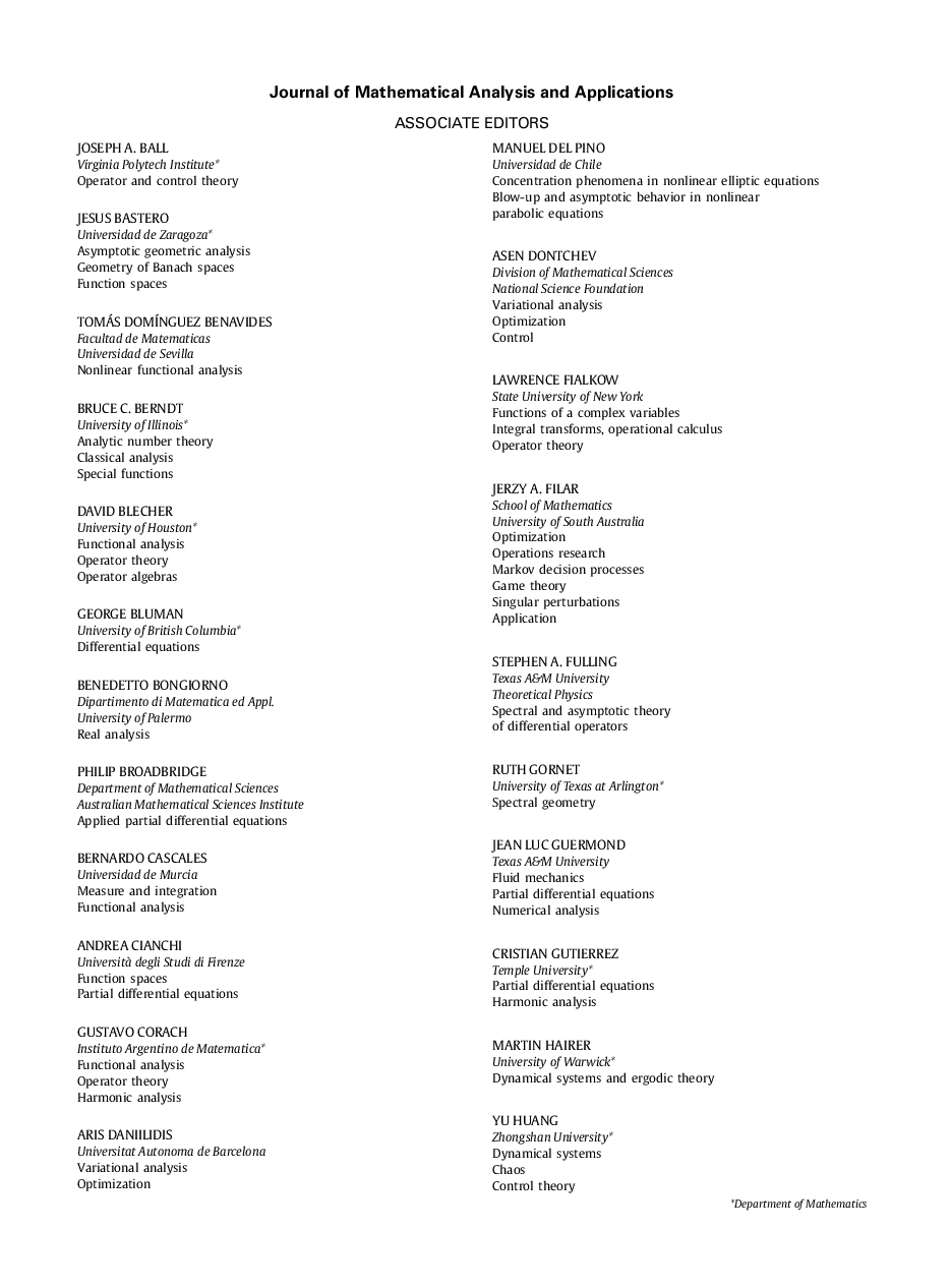 Editorial Board