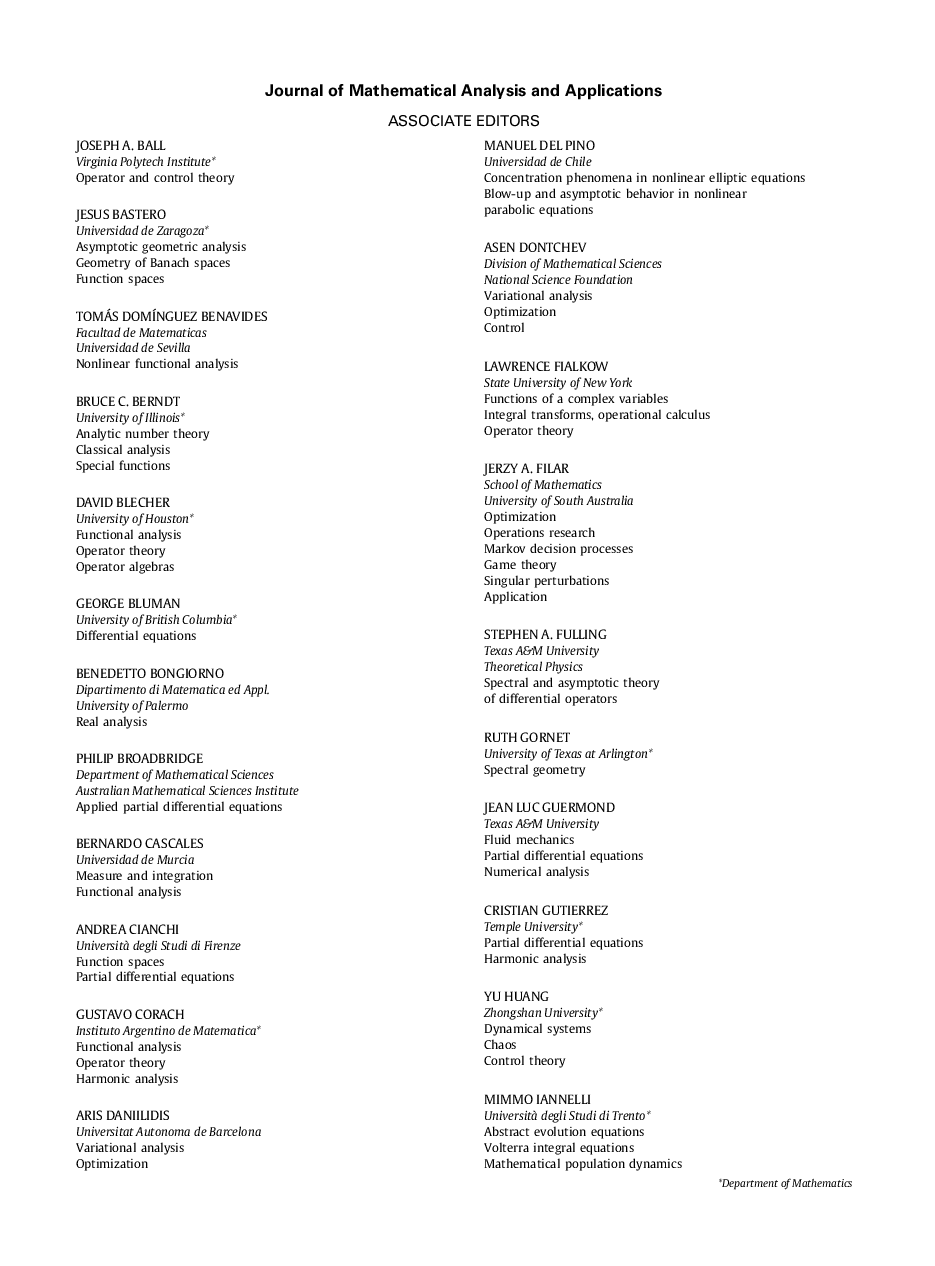 Editorial Board