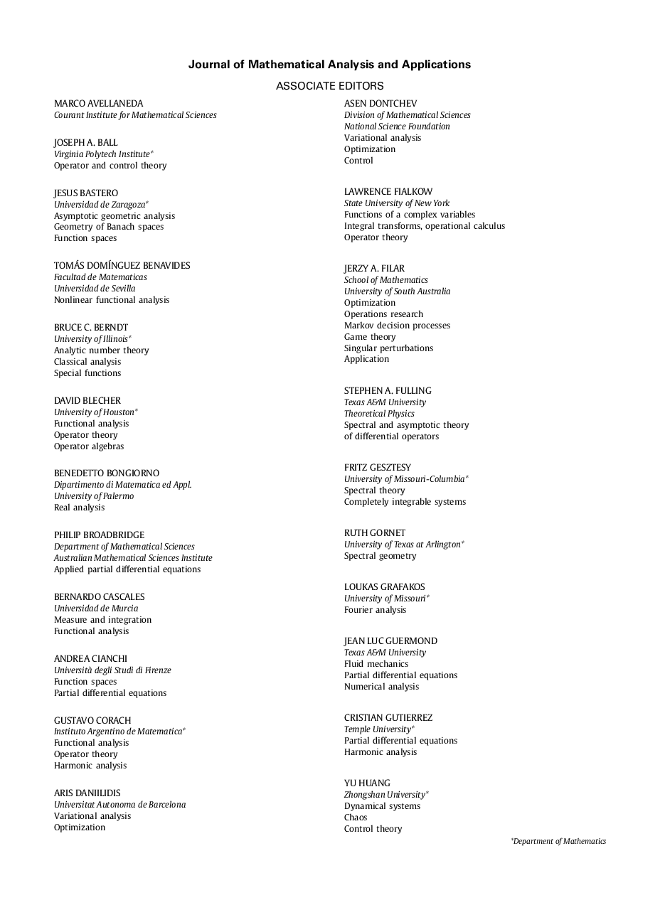 Editorial Board