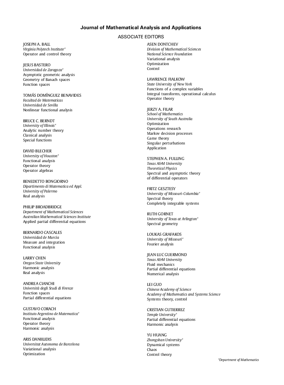 Editorial Board