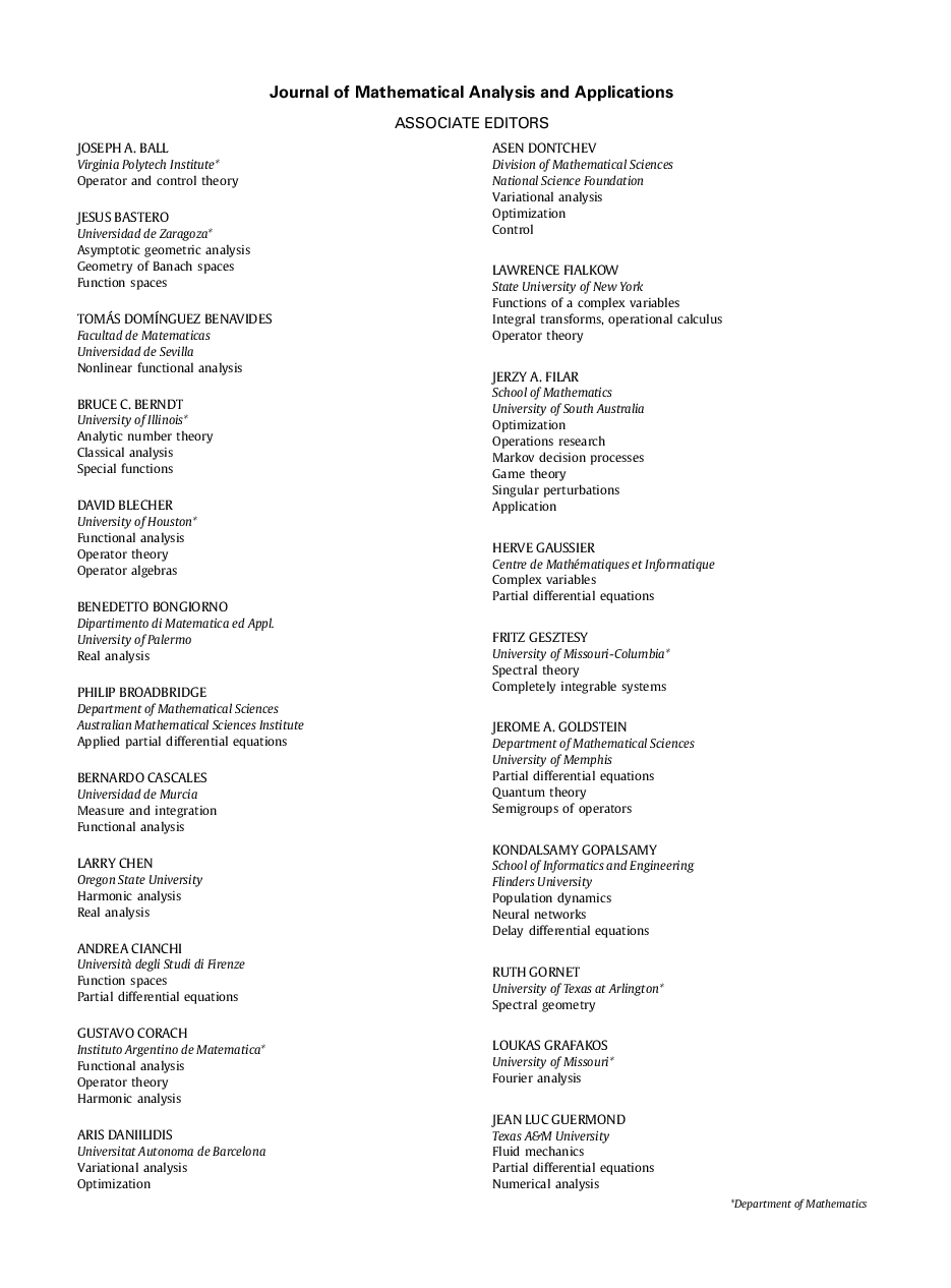 Editorial Board
