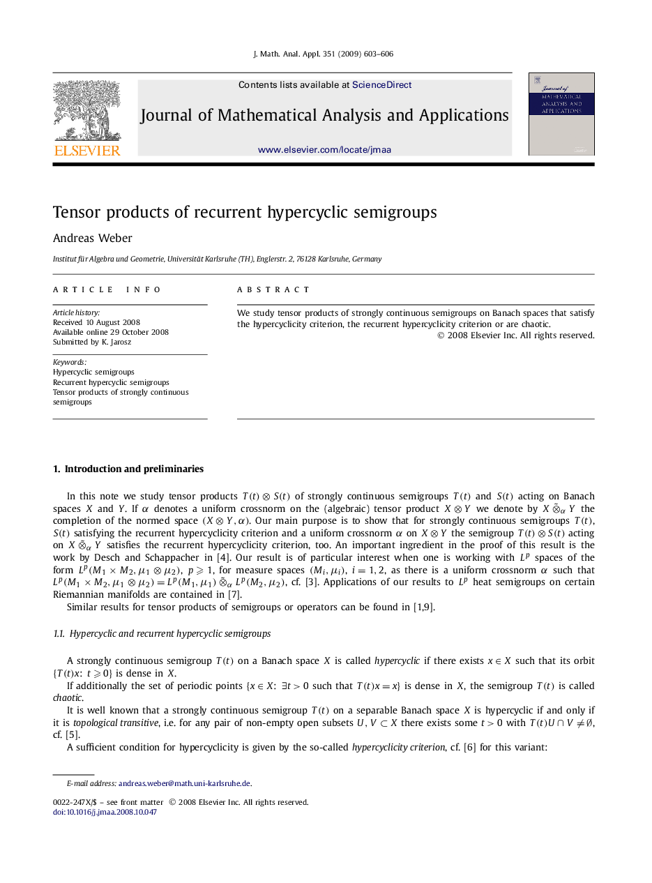 Tensor products of recurrent hypercyclic semigroups
