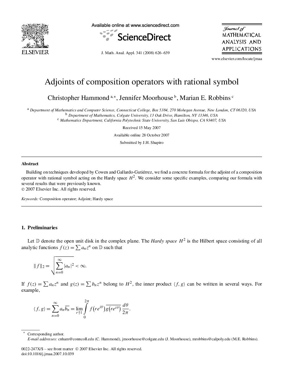 Adjoints of composition operators with rational symbol