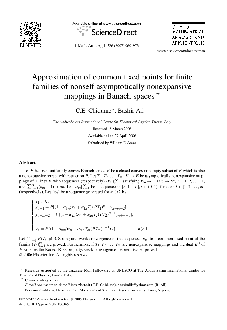 Approximation of common fixed points for finite families of nonself asymptotically nonexpansive mappings in Banach spaces 