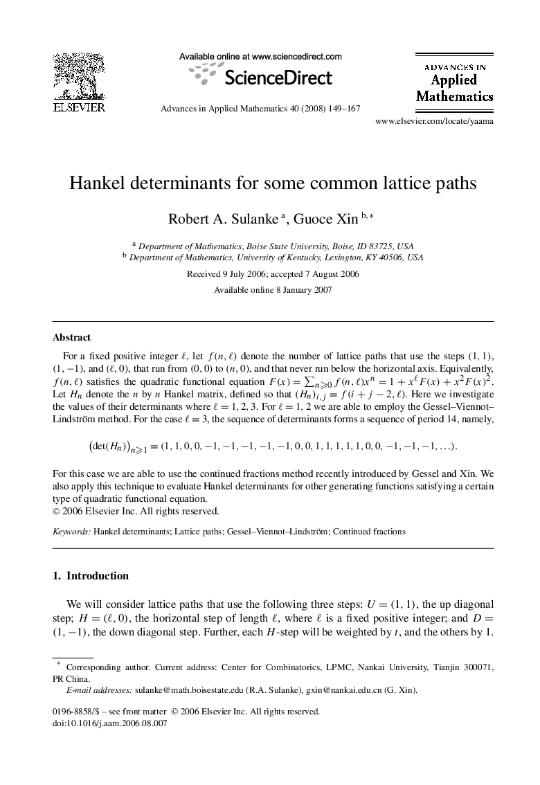 Hankel determinants for some common lattice paths