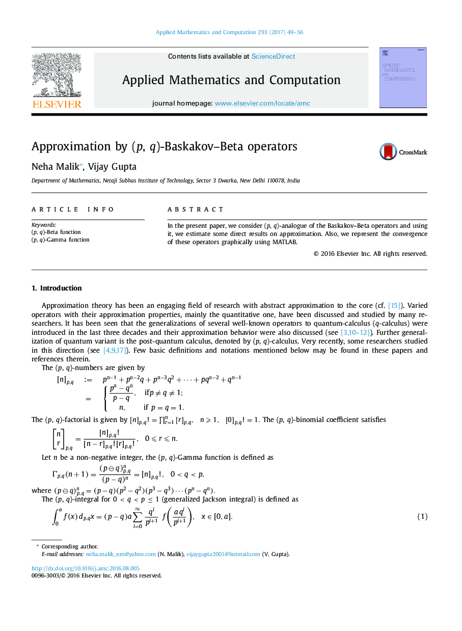 Approximation by (p, q)-Baskakov–Beta operators
