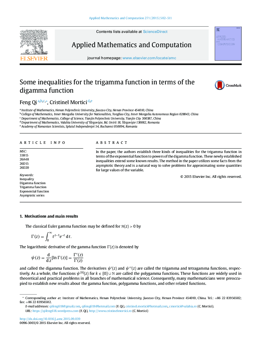 Some inequalities for the trigamma function in terms of the digamma function