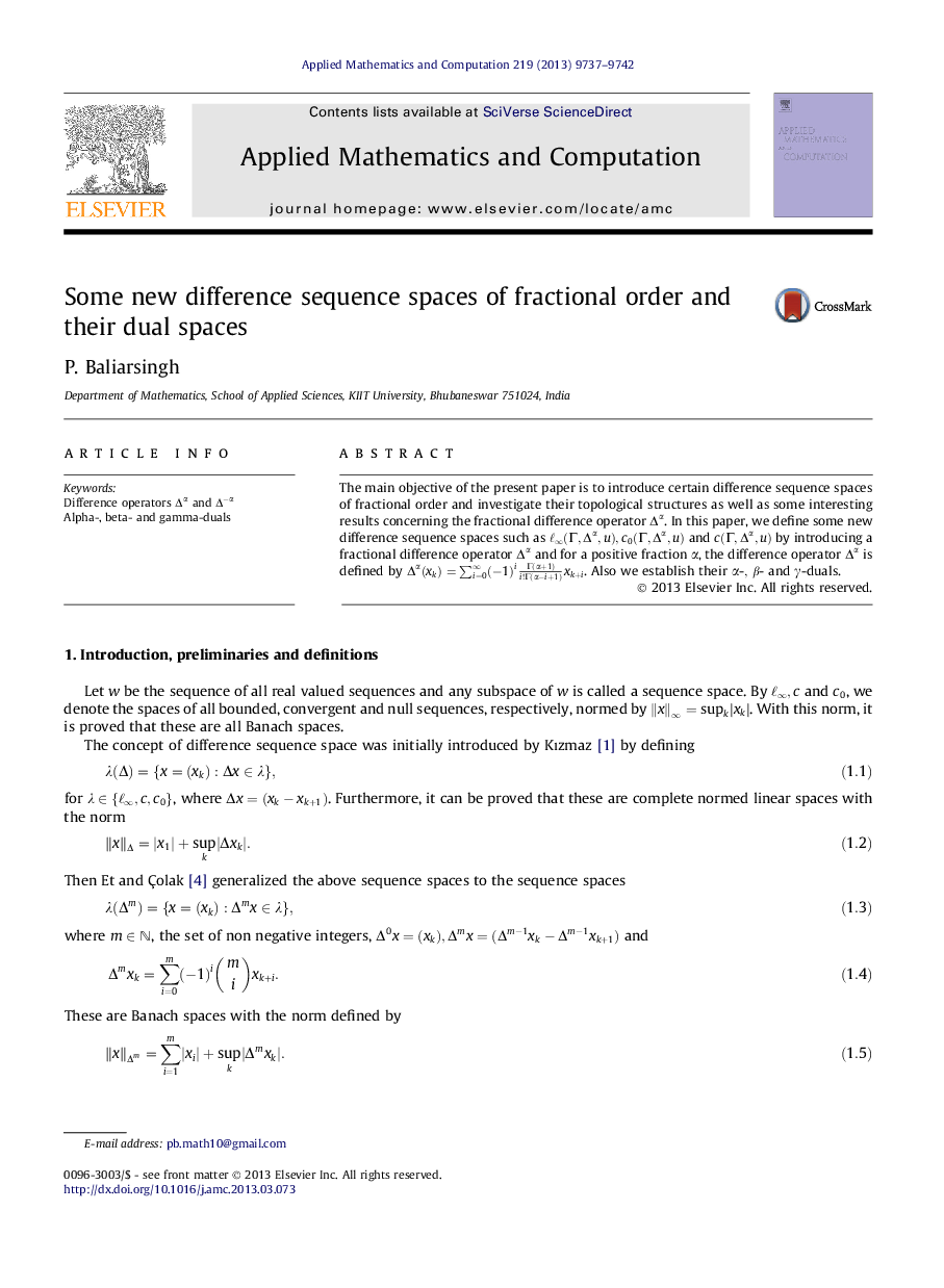 Some new difference sequence spaces of fractional order and their dual spaces