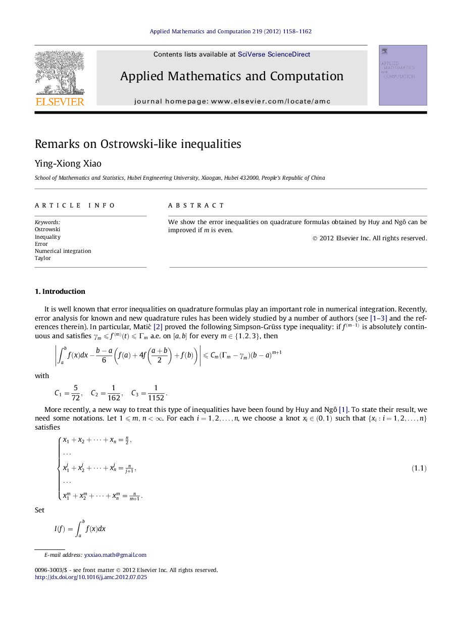 Remarks on Ostrowski-like inequalities