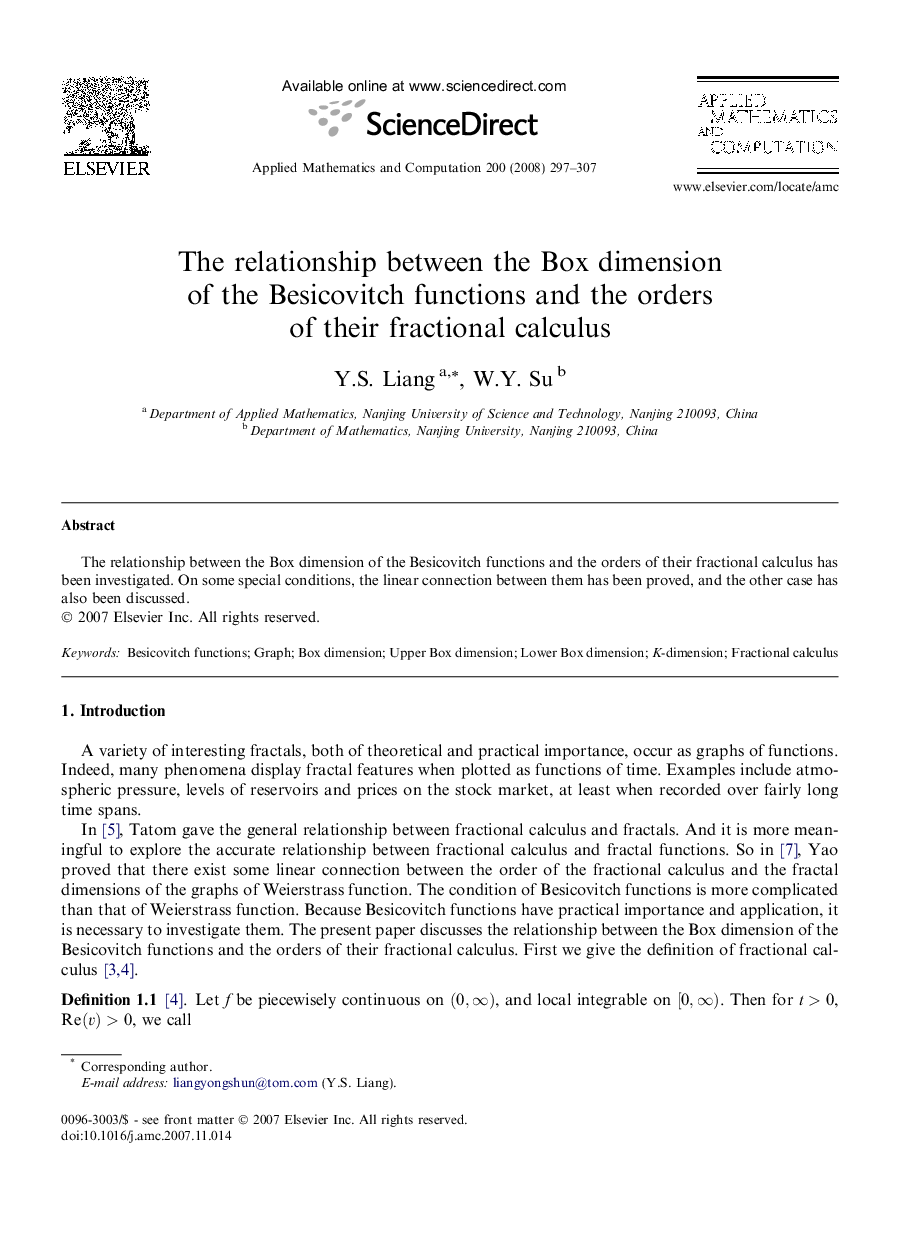 The relationship between the Box dimension of the Besicovitch functions and the orders of their fractional calculus