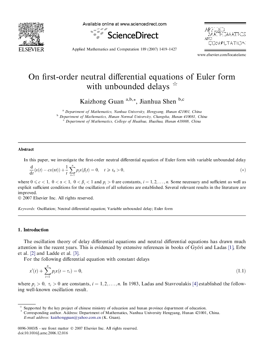 On first-order neutral differential equations of Euler form with unbounded delays