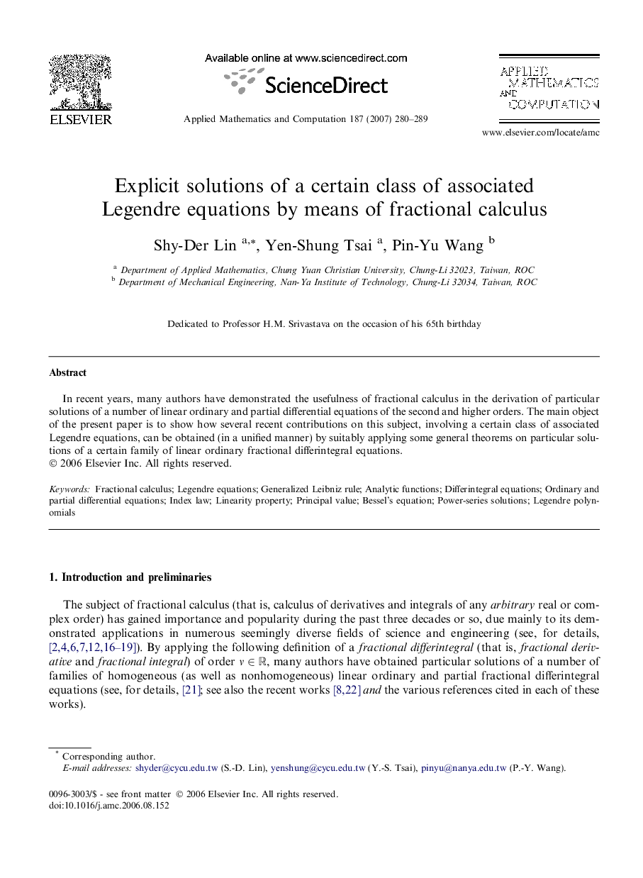 Explicit solutions of a certain class of associated Legendre equations by means of fractional calculus