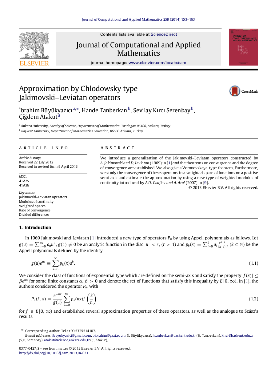 Approximation by Chlodowsky type Jakimovski–Leviatan operators