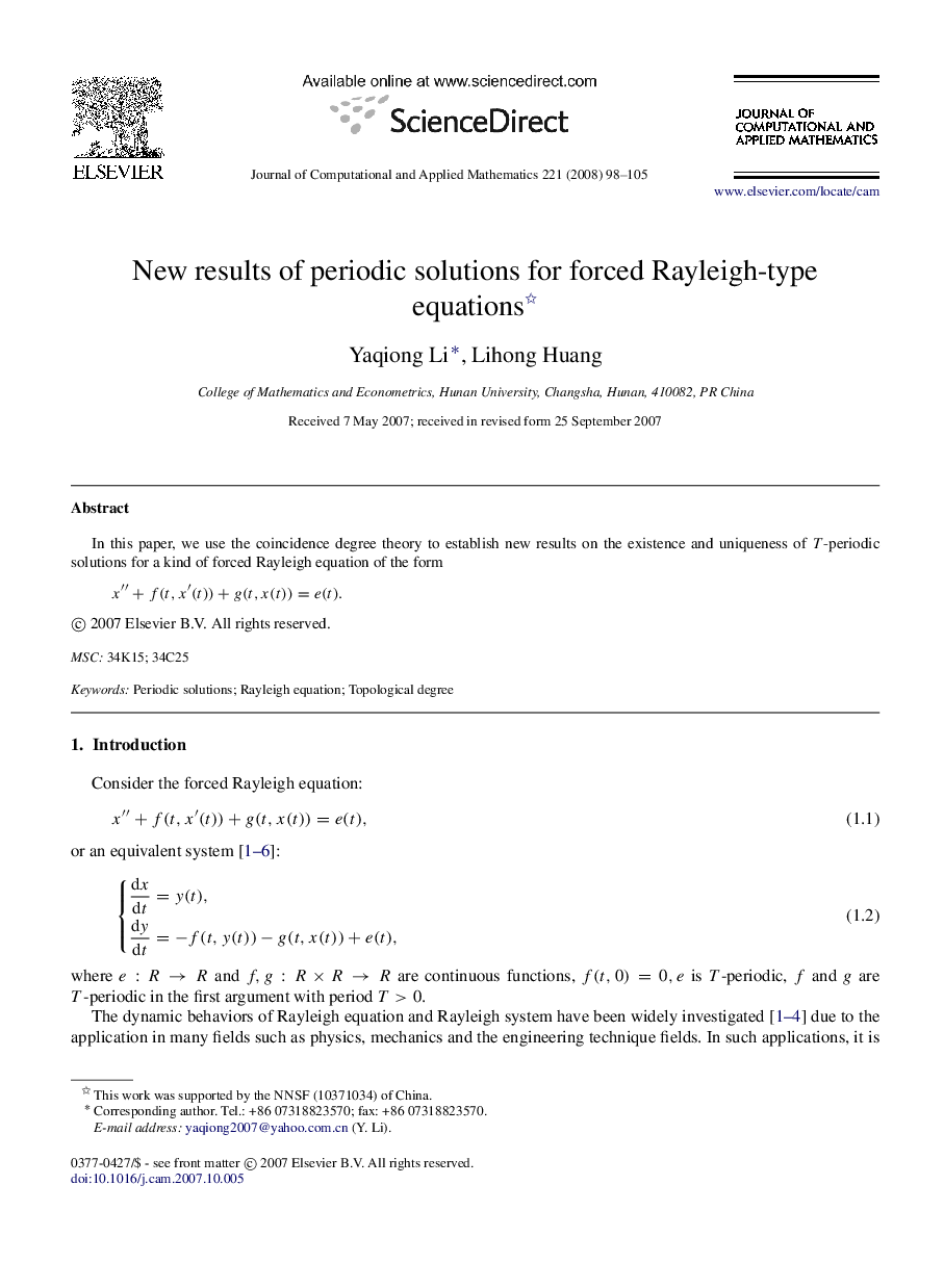 New results of periodic solutions for forced Rayleigh-type equations 