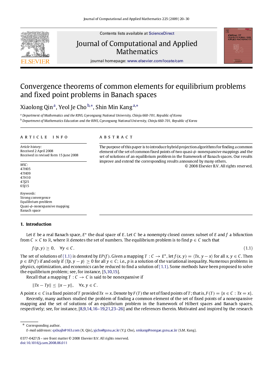 Convergence theorems of common elements for equilibrium problems and fixed point problems in Banach spaces